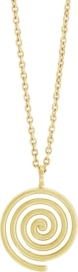 Luis Morais Men's 14K Yellow Gold Deeper Journey Pendant