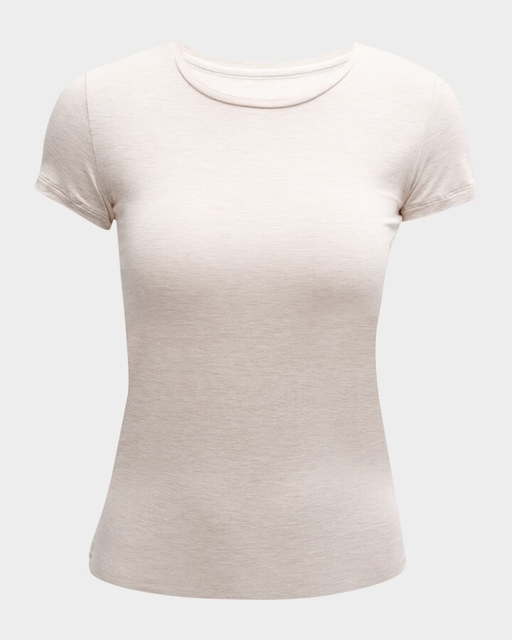 Soft Touch Short-Sleeve Crewneck T-Shirt