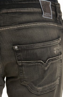 Versace Men's Destroyed Slim Jeans