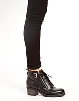 Thumbnail for your product : Bertie Perdix Zip Detail Ankle boots