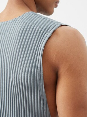 Homme Plissé Issey Miyake Technical-pleated Tank Top