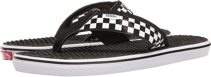 Vans La Costa Lite ((Checkerboard) Black/White) Men's Sandals - ShopStyle