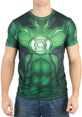 Bioworld DC Comics Mens Lantern Suit Up Sublimated Costume T-shirt XL