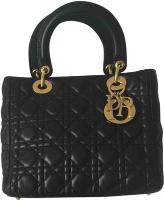 Christian Dior Lady leather handbag