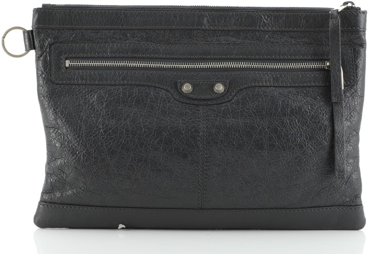 balenciaga city clutch