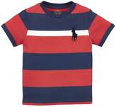 Thumbnail for your product : Ralph Lauren Boys Short Sleeve Big Pony Stripe T-shirt