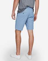 Thumbnail for your product : Express Classic Fit 10 Inch Stretch Textured Shorts