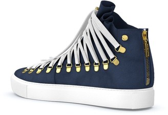 Swear Redchurch laced hi-top sneakers Fat track Personalisation
