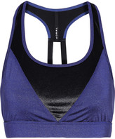 Thumbnail for your product : Koral Coya Shantung Two-tone Stretch Sports Bra