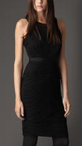 Thumbnail for your product : Burberry Ruched Georgette Dress