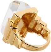 Thumbnail for your product : Rachel Zoe Faceted Crystal Deco Ring