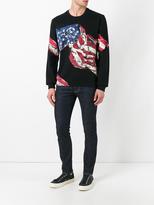 Thumbnail for your product : Just Cavalli American flag printed sweatshirt