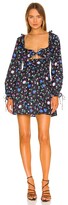 Thumbnail for your product : For Love & Lemons Lexy Long Sleeve Mini Dress