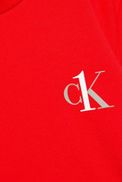 Thumbnail for your product : Calvin Klein Printed Cotton-jersey Pajama Top