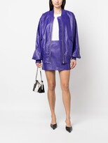Thumbnail for your product : Baum und Pferdgarten Faux-Leather Bomber Jacket