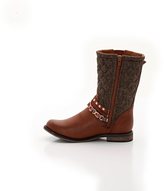 Thumbnail for your product : La Redoute R kids Quilted Biker-Style Boots