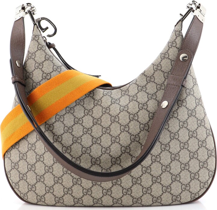 Gucci Attache Shoulder Bag GG Coated Canvas Large - ShopStyle