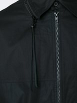 Thumbnail for your product : Y-3 layered zipped mid-length coat