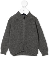 Thumbnail for your product : Il Gufo High Neck Knitted Jacket