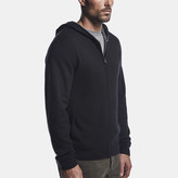 Thumbnail for your product : James Perse Mesh Lined Cashmere Hoodie