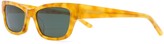 Thumbnail for your product : Han Kjobenhavn Root rectangular-frame sunglasses