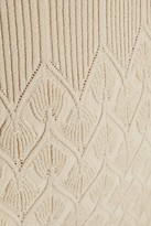 Thumbnail for your product : Alexander McQueen Textured-knit maxi dress