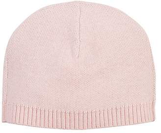 Barneys New York Kids' Stockinette-Stitched Hat - Pink