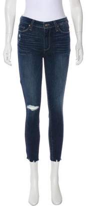 Paige Denim Mid-Rise Skinny Jeans w/ Tags