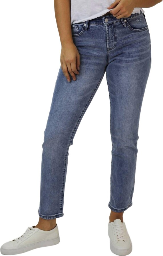 DEAR JOHN DENIM Blaire High Rise Jeans In Urban Bay