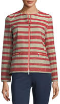 Thumbnail for your product : Lafayette 148 New York Kerrington Magna Striped Jacket