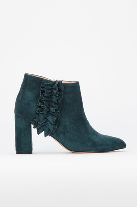 teal ankle boots uk