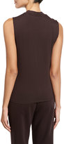 Thumbnail for your product : Eileen Fisher Mock-Neck Jersey Tank
