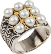 Thumbnail for your product : Konstantino Thalia Multi-Pearl Grid Ring, Size 7