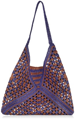 Carrie Forbes Crochet Raffia Tote - ShopStyle