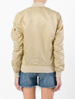Thumbnail for your product : Alpha Industries Arm Pocket Bomber Jacket