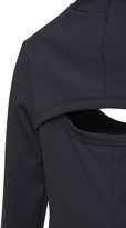 Thumbnail for your product : Ambush Cut Out Long Sleeve Midi Dress