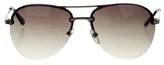 Thumbnail for your product : MICHAEL Michael Kors Metallic Aviator Sunglasses