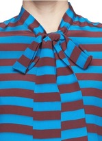 Thumbnail for your product : Nobrand 'Daria' stripe silk blouse