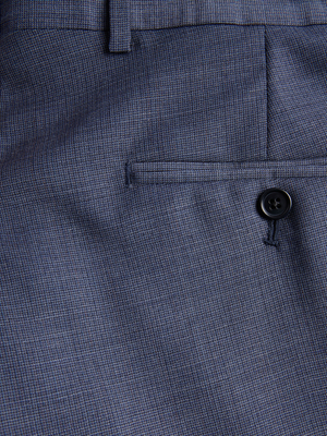 Brooks Brothers Solid Wool Trousers