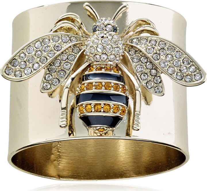 Joanna Buchanan of-Two Stripey Bee Napkin RingsBuchanan