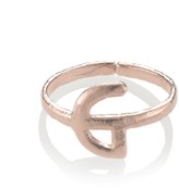 Thumbnail for your product : Bjorg Rose Gold Alphabet Rings S - Z