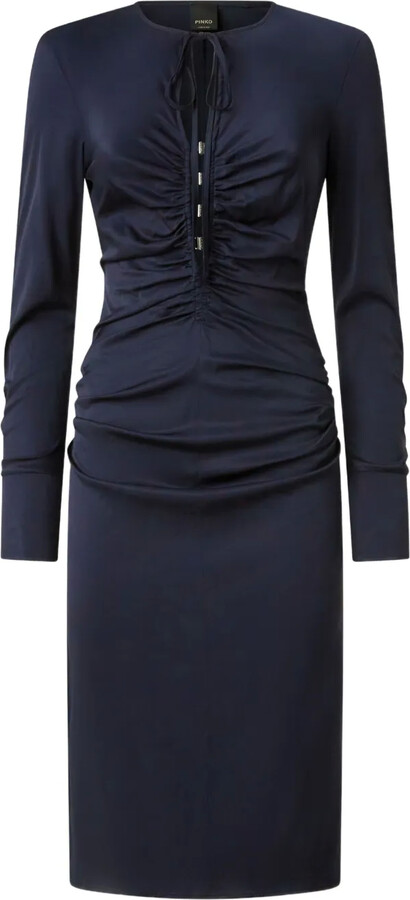 Ruched Midi Dress