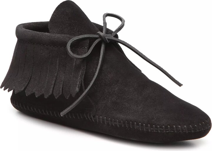 Minnetonka Classic Fringe Western Bootie
