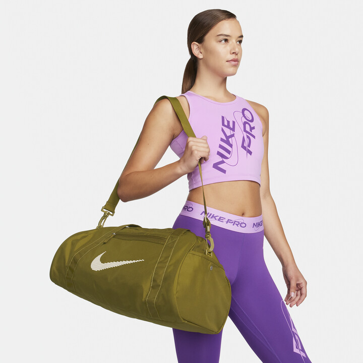 Nike Women's Gym Club Duffel Bag (24L) in Brown - ShopStyle