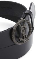 Thumbnail for your product : Saint Laurent Serpent 'monogram' Belt
