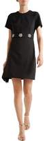 Thumbnail for your product : MICHAEL Michael Kors Crystal-Embellished Stretch-Crepe Mini Dress