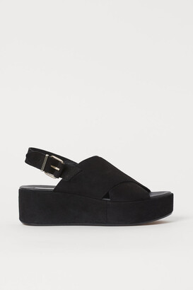 h and m platform sandals