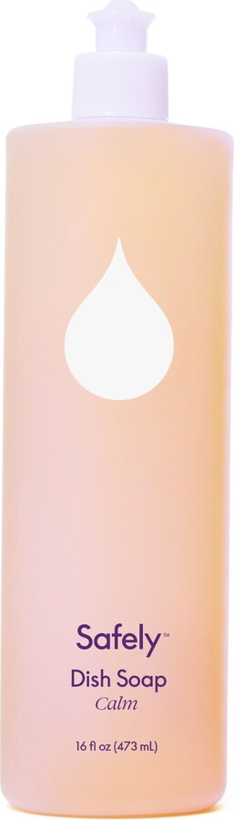 Safely Dish Soap, Handwashing and Dishwasher-Approved, Calm Scent, 16 fl oz