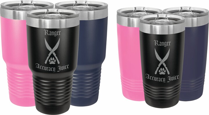 D&d Tumblers, Ranger Accuracy Juice 20 Oz Or 30 Ounce Insulated Stainless Steel Tumbler, Dungeon Dragons Gifts