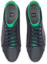 Thumbnail for your product : BOSS GREEN Leather Tennis Sneakers